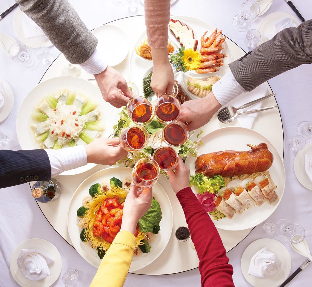 ◆個室確約！【飲み放題付き白鳳席】ふかひれスープや北京ダックが楽しめるコース＋飲み放題付き