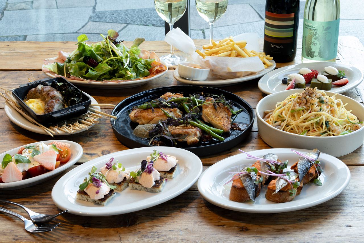 【STANDARD PLAN】120分飲み放題！パスタやポテト・デザートまで全10品！