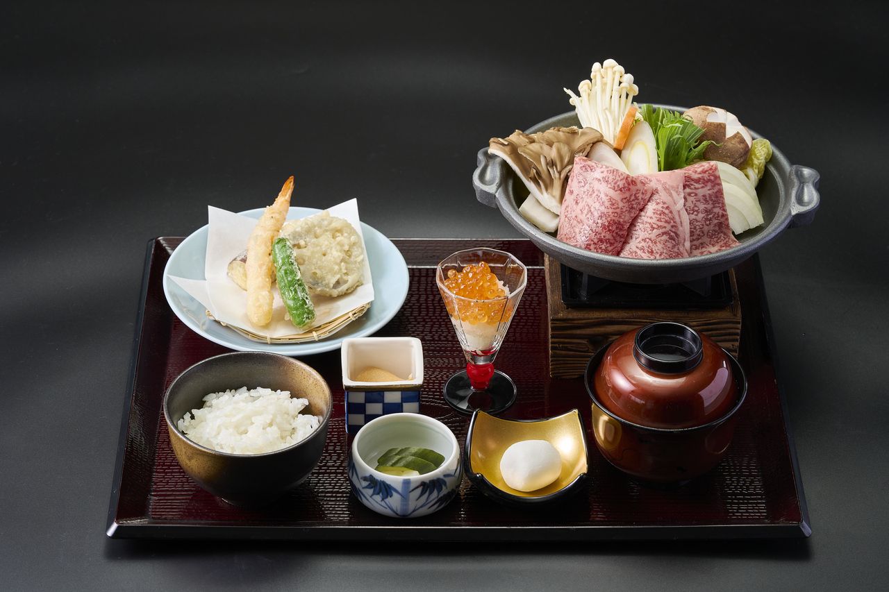 Sukiyaki set meal