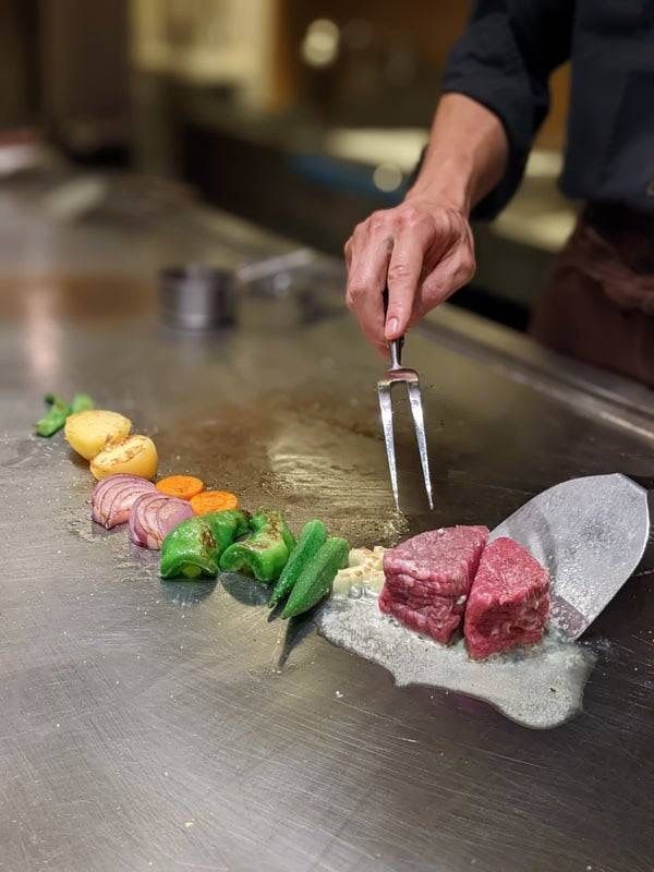 【MENU X】캐비아~희소 식재료의 요리와 샤토브리안+페어링 5글라스+Web 예약 한정 식후주 첨부