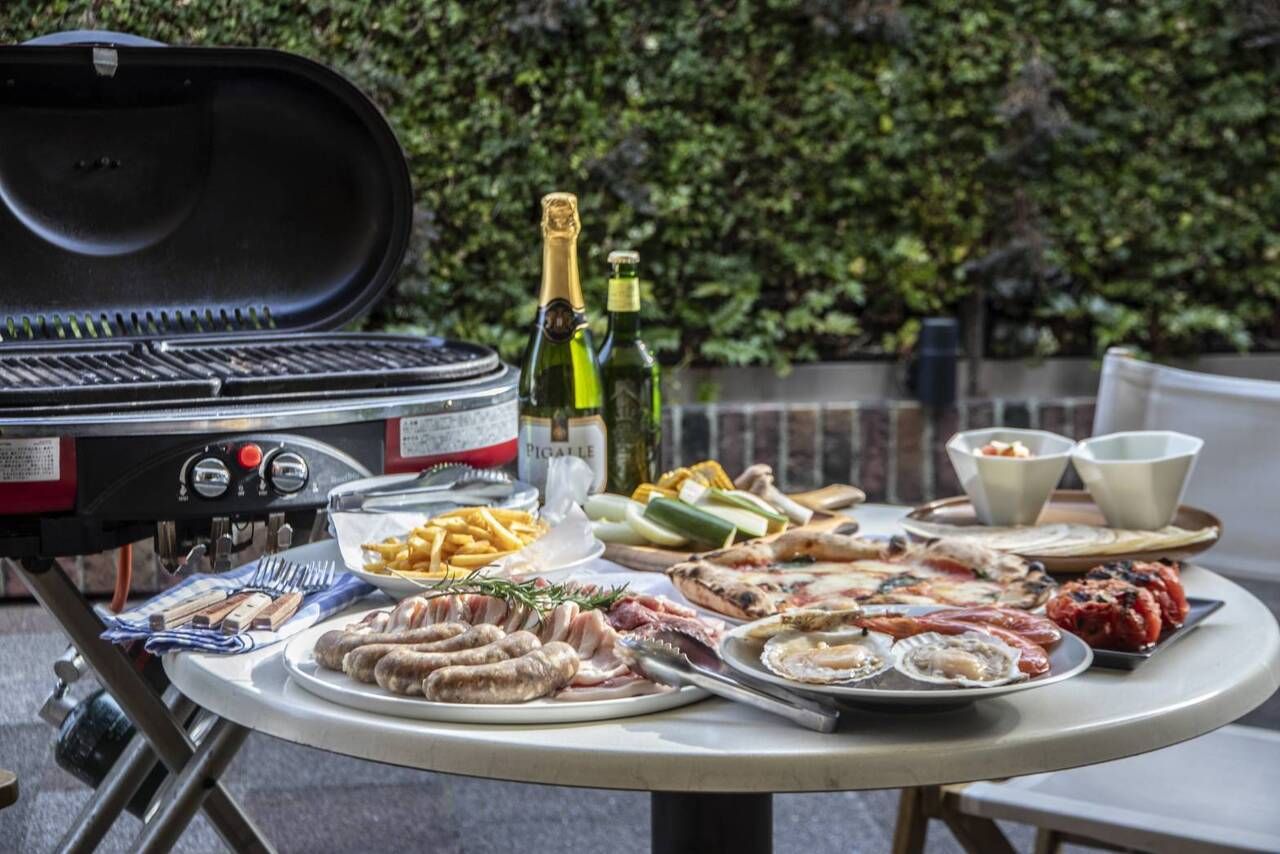 【BBQプレミアムプラン】駅直結の手ぶらBBQ！開放感あるテラス席で本格イタリアンを感じられるBBQ！