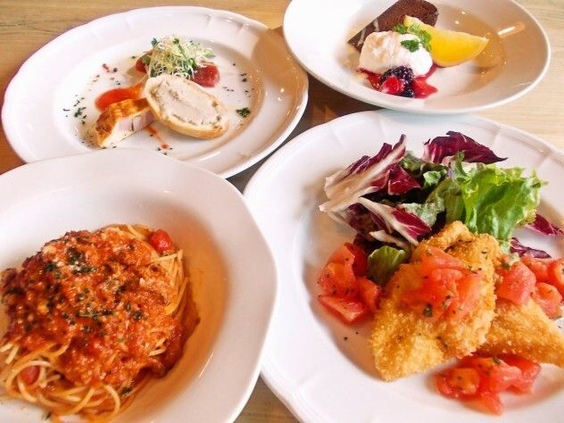 【 金色の午後おすすめランチコース 】　　　