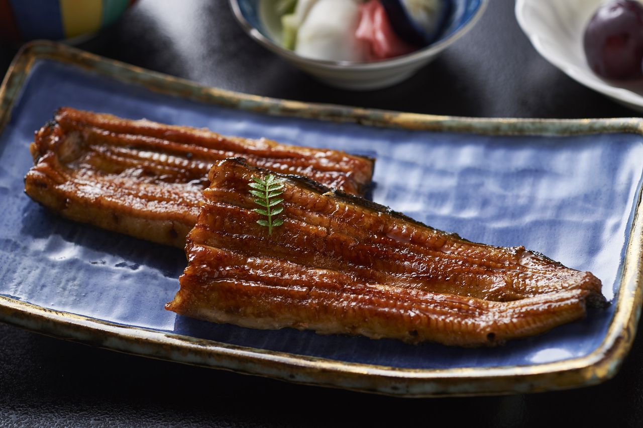 Kyosui grilled eel set meal