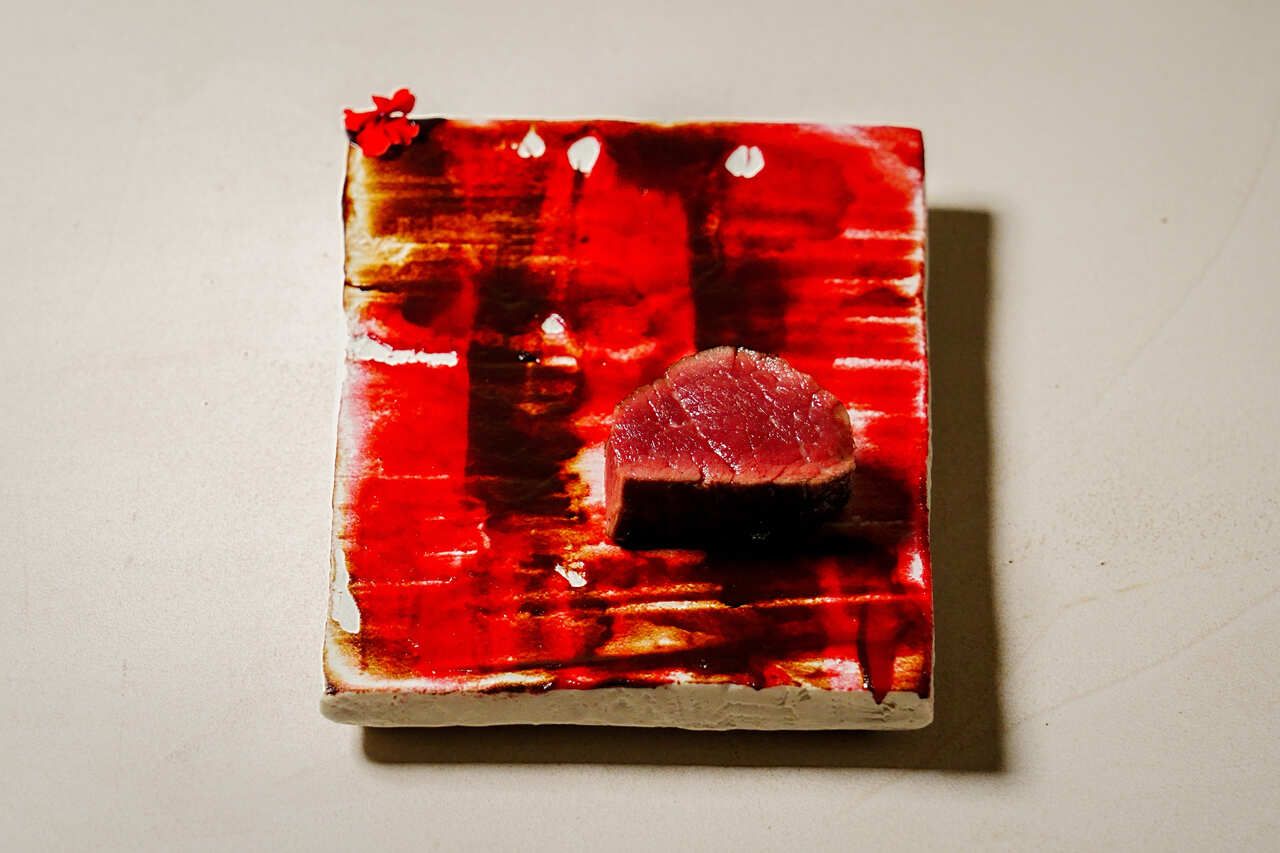 a e r u Lunch [Main dish: Wagyu beef] - 7 dishes