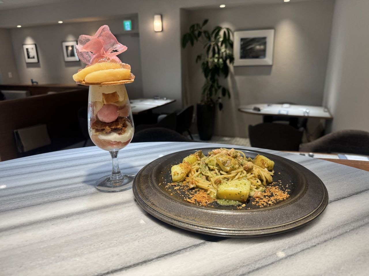 Parfait and half pasta set