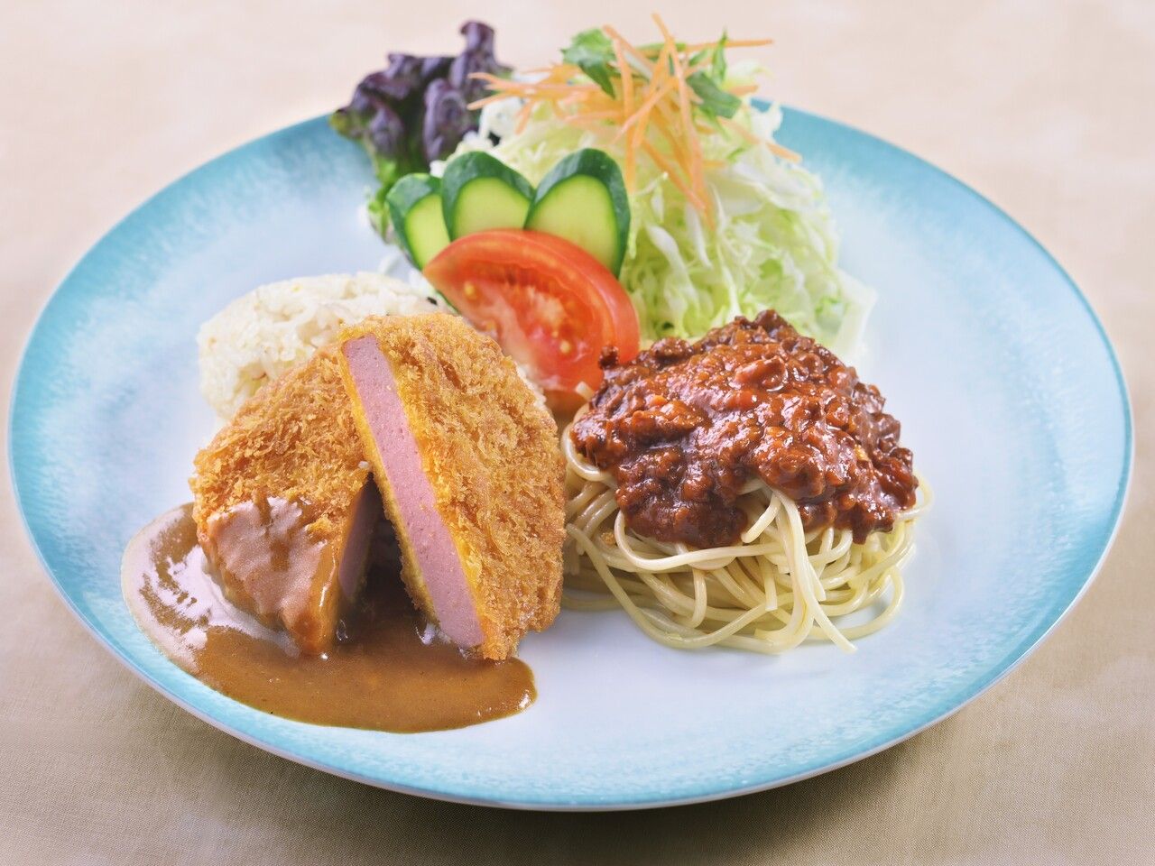 【长崎美食】蔬菜炸肉排和土耳其米饭