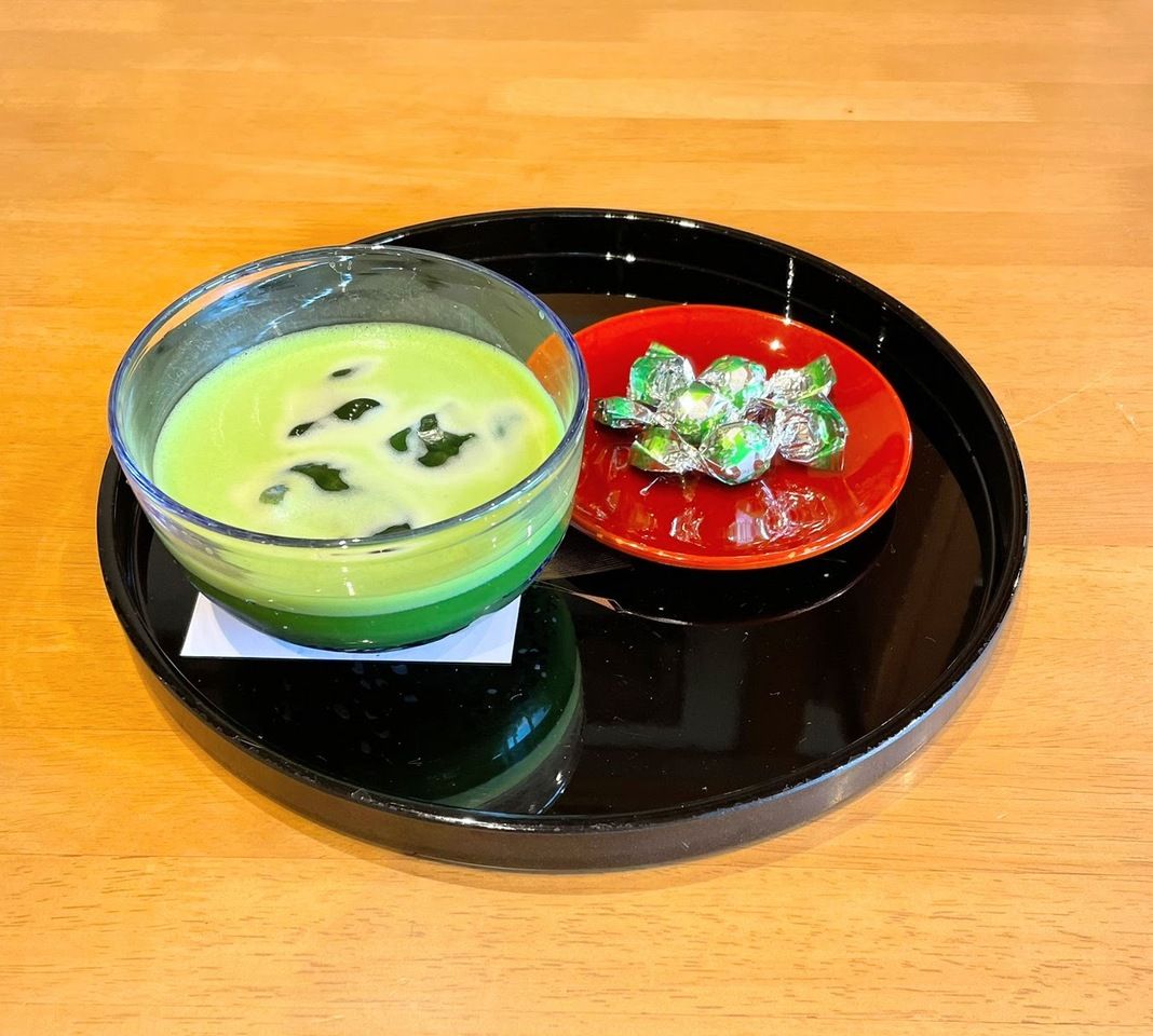淹れ方体験(冷抹茶)