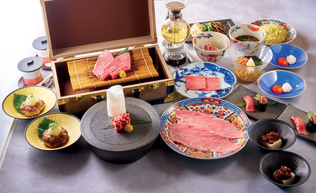 【Taiga Course】 Our No.1 most popular and rebooked course — a special menu where you can fully enjoy premium yakiniku and inventive wagyu dishes.