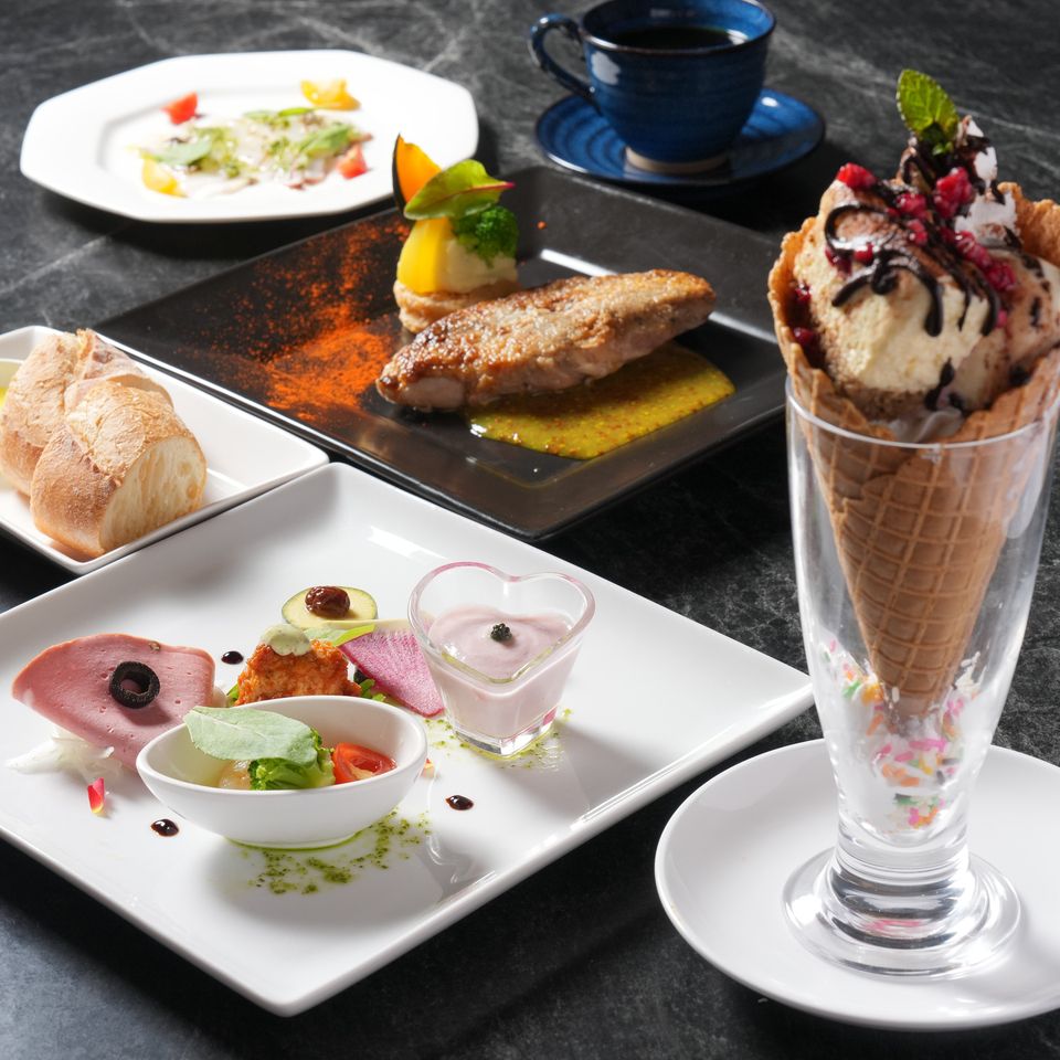 ハーフコース（ディナータイム 17:00～20:30L.O.）