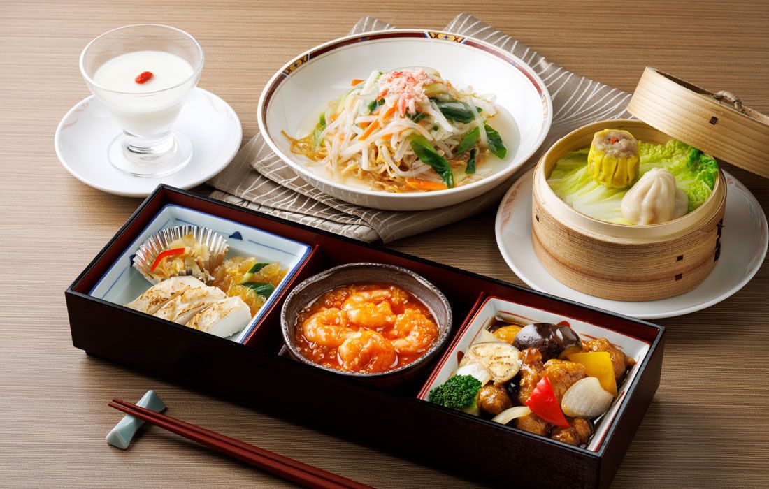 【土日祝日限定】午餐桃花セット（ウーサントウカセット）（11/14～）