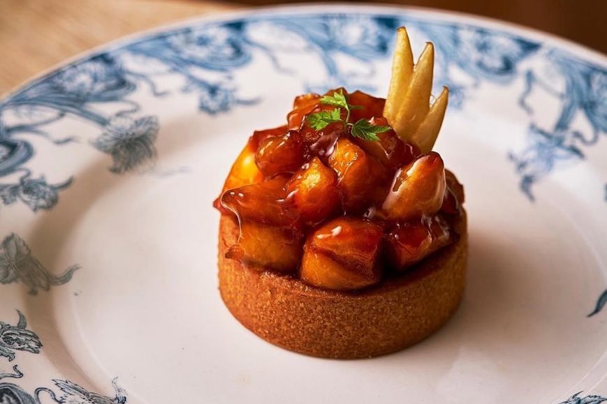 Apple and Sweet Potato Tart