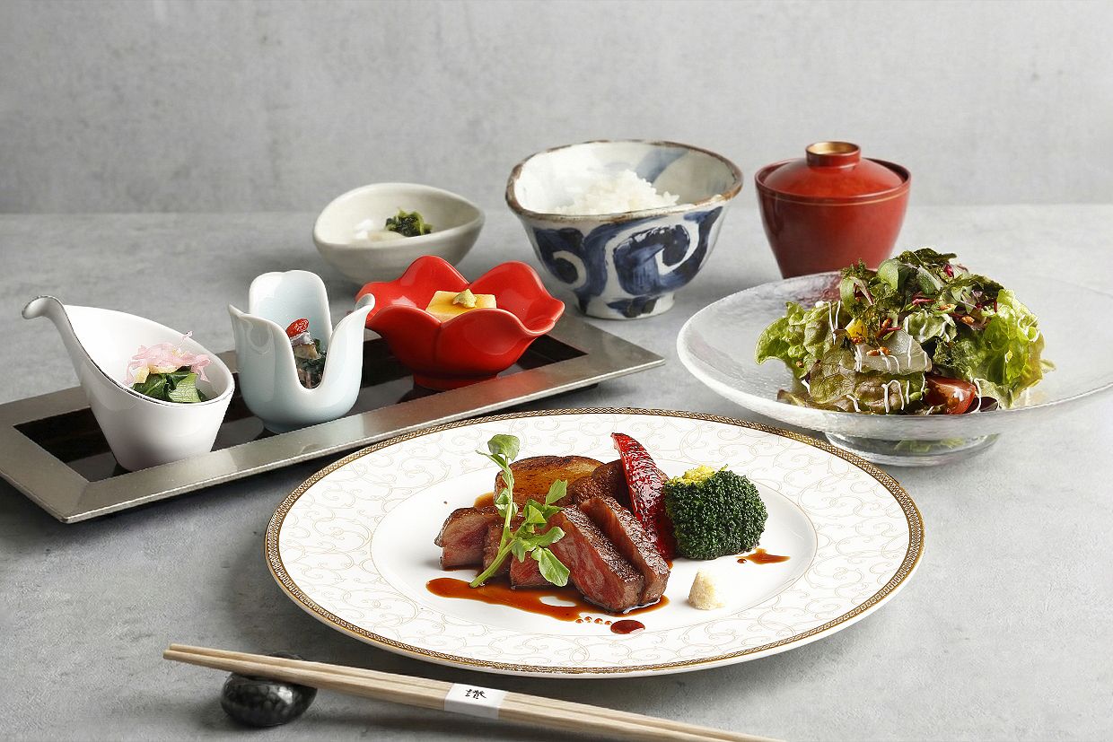 Beef steak 午餐
