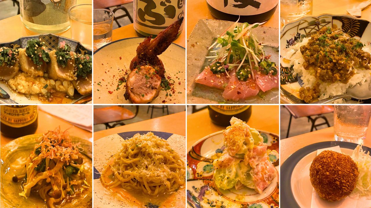 Sakabakan’s 8-Dish Izakaya Favorites Course