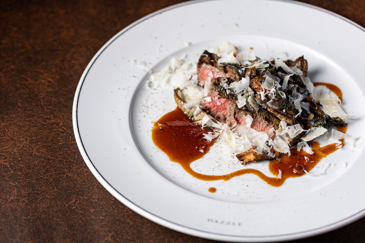 [Reservation plan for 7 or more people] Chef's choice course including domestic Wagyu beef sirloin, 5 dishes in total