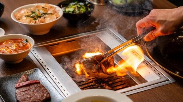 【炎舞焼コース】花ほのお名物「炎舞焼」を盛り込んだ「看板メニュー」プラン！