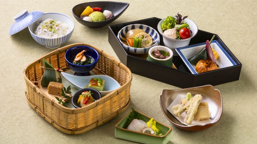 Flower basket dim sum