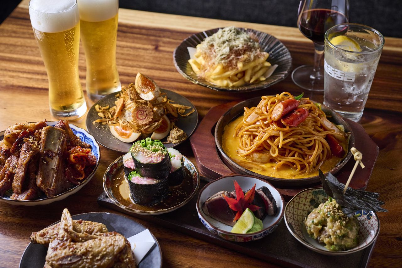 3-hour all-you-can-drink course [Matsu: Seasonal Course] Includes an assortment of seasonal vegetables, rolled sushi, and even a charcoal-grilled main course. Enjoy in luxury!!