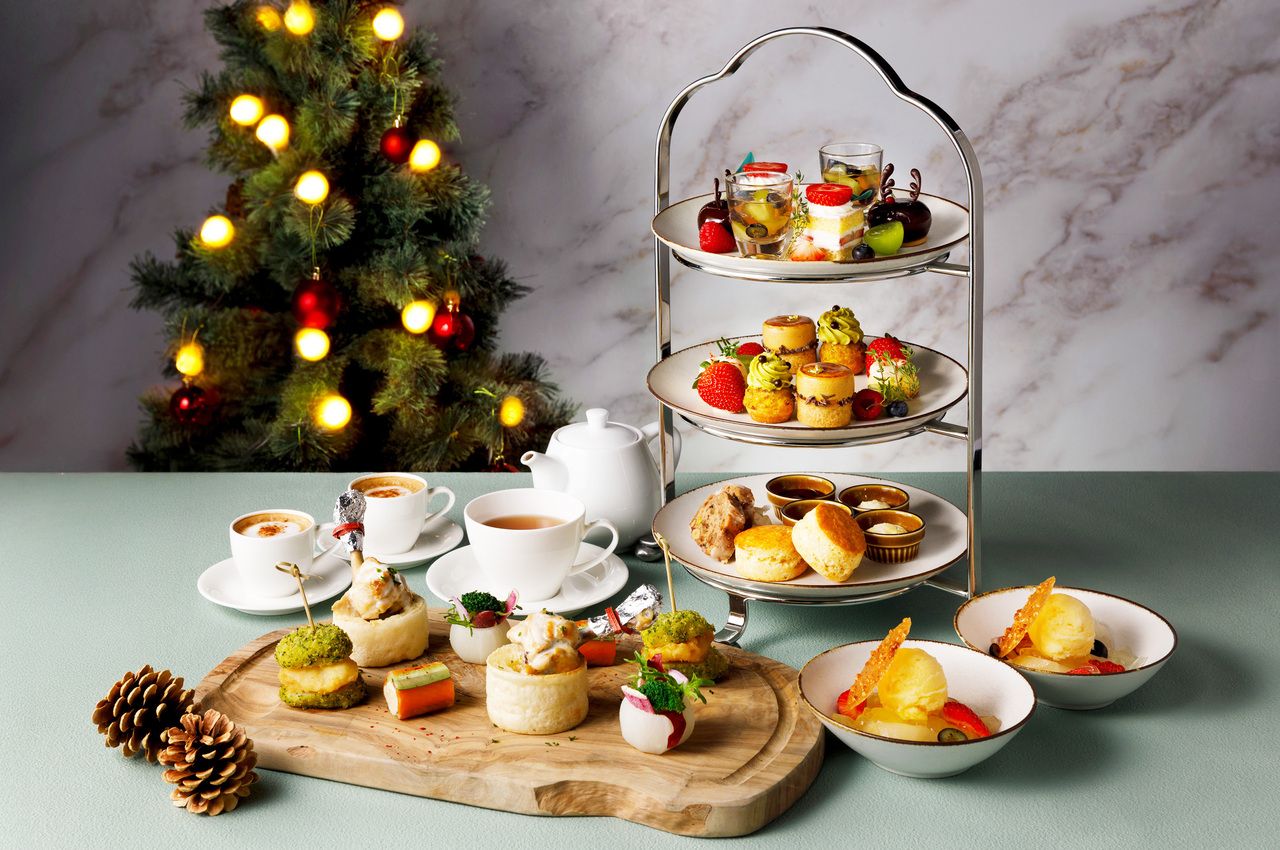 Holiday Afternoon Tea "Ring of Joy"｜Weeday│with 1 glass of sparkling wine