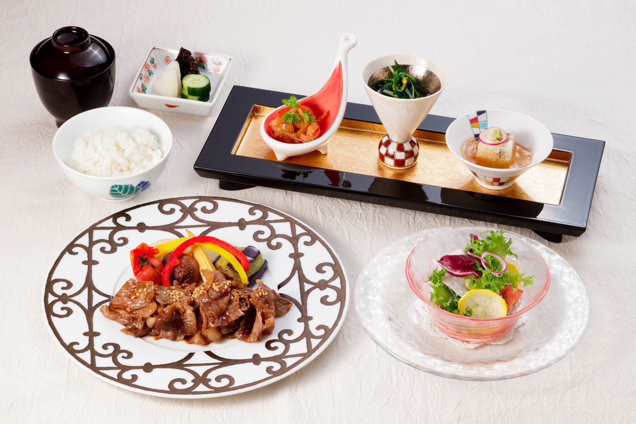 神戸牛香味焼膳