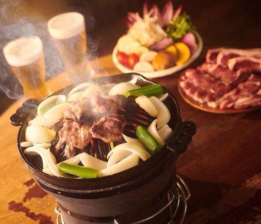 [Festa di fine anno] Gusta un autentico agnello di lusso! Piatto standard Kita no Kaze con bevande a volontà a metà prezzo (¥7.150 ⇒ ¥5.775)