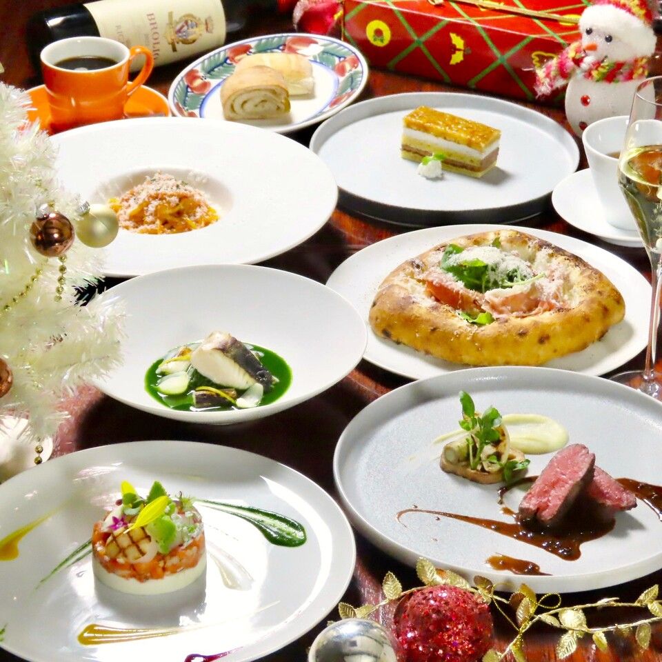 【2025X'masディナー 『アルテミス』 18:00の部】’’薪窯のぬくもりに包まれる、聖夜のごちそう''