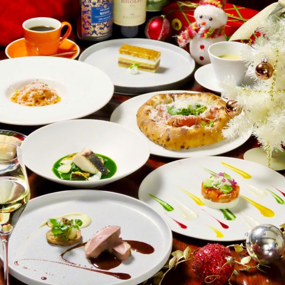 【2025X'masディナー 『オリオン』 18:00の部】’’薪窯のぬくもりに包まれる、聖夜のごちそう''