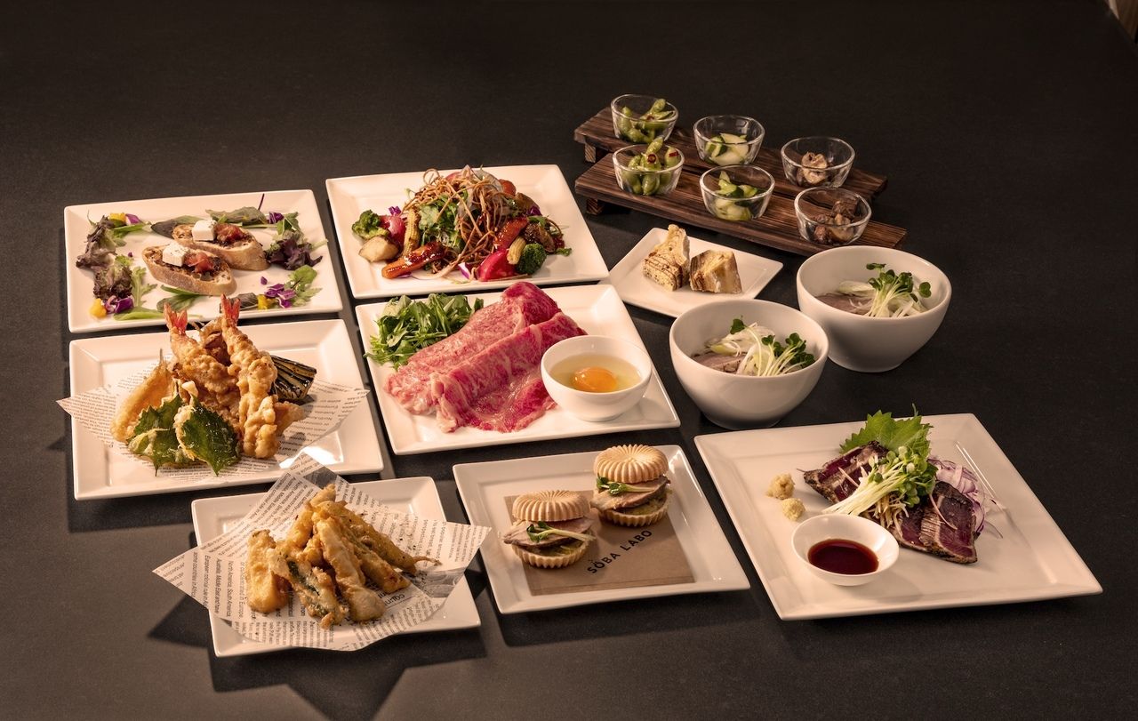 SOBALABO プレミアムコース12品（飲み放題付）