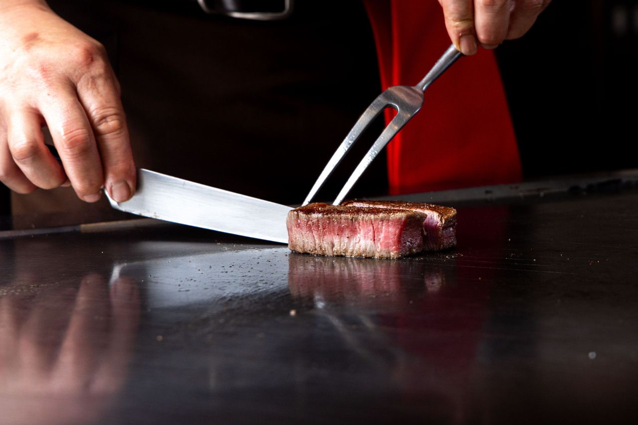[Teppanyaki Dinner] Sendai Wagyu Beef Steak course