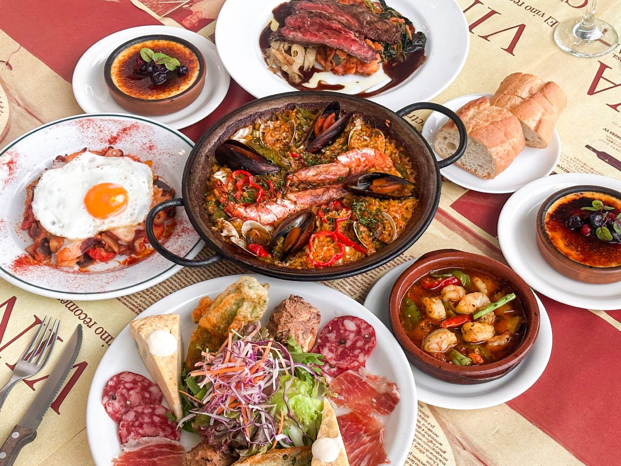 【ディナー】ボデガ名物コース