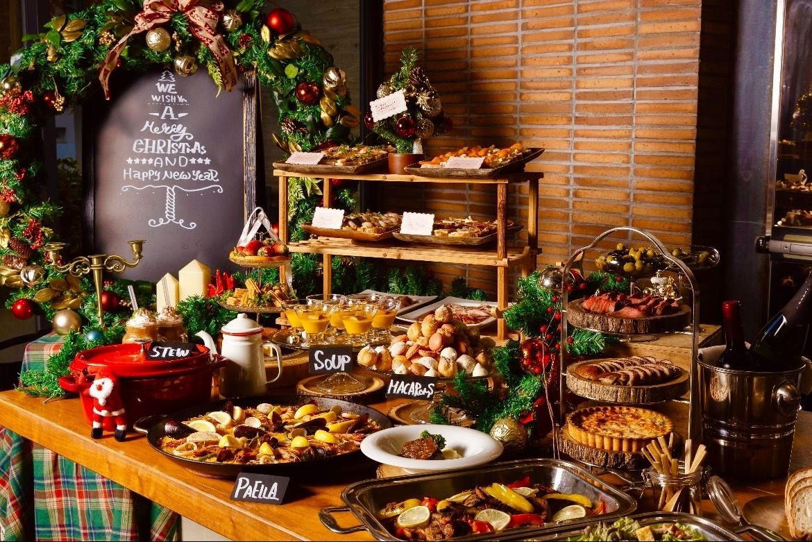 【23-25限定★クリスマスマーケット開催】豪華ビュッフェでワイワイ楽しむ特別な夜7000円コース