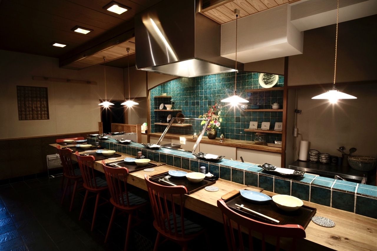 Foreign Languages Raw Sea Urchin Tempura Angel Shrimp Lunch Course