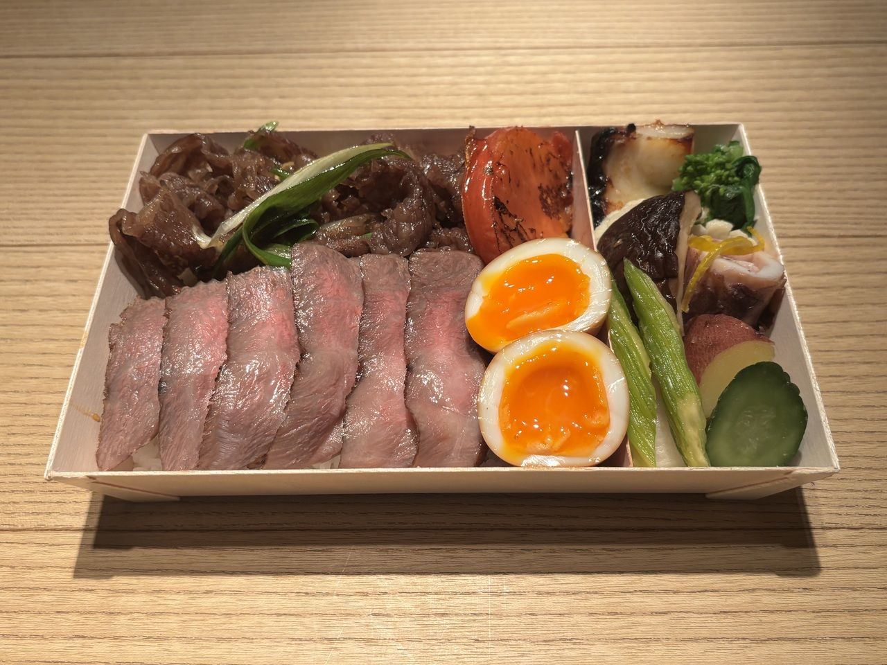 Fried fatty tuna bento