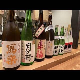 Omakase Course + Comparing Selected Sake Drinks