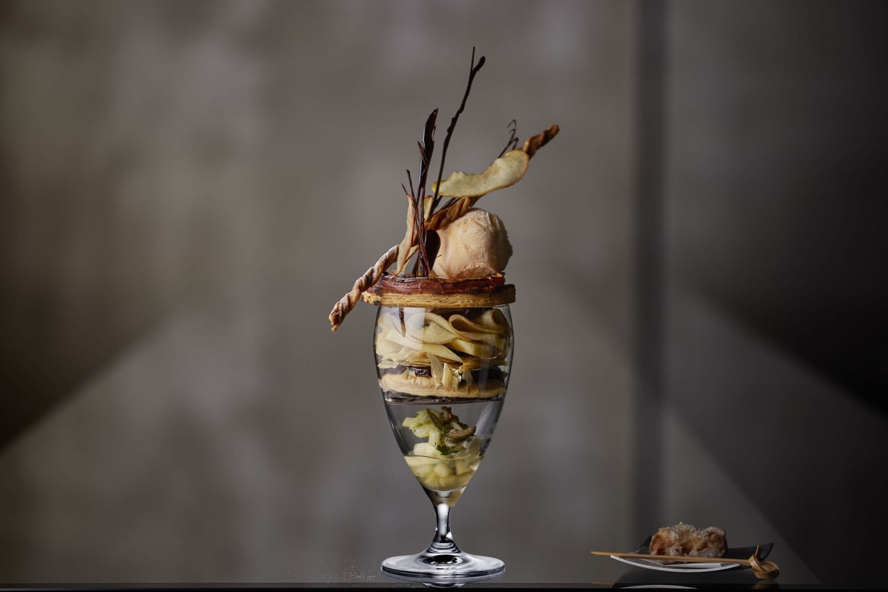 パルフェビジュー® 林檎【 ¥5,600円(税別)・ドリンク付き 】