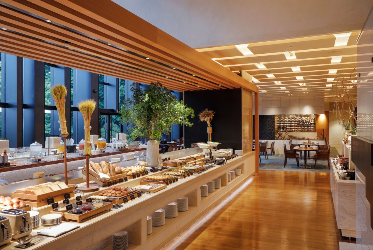 朝食ビュッフェ