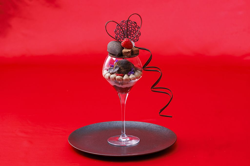 【1/5～2/28】季節のパフェ  Chocolate Ruban Noir 2,500円