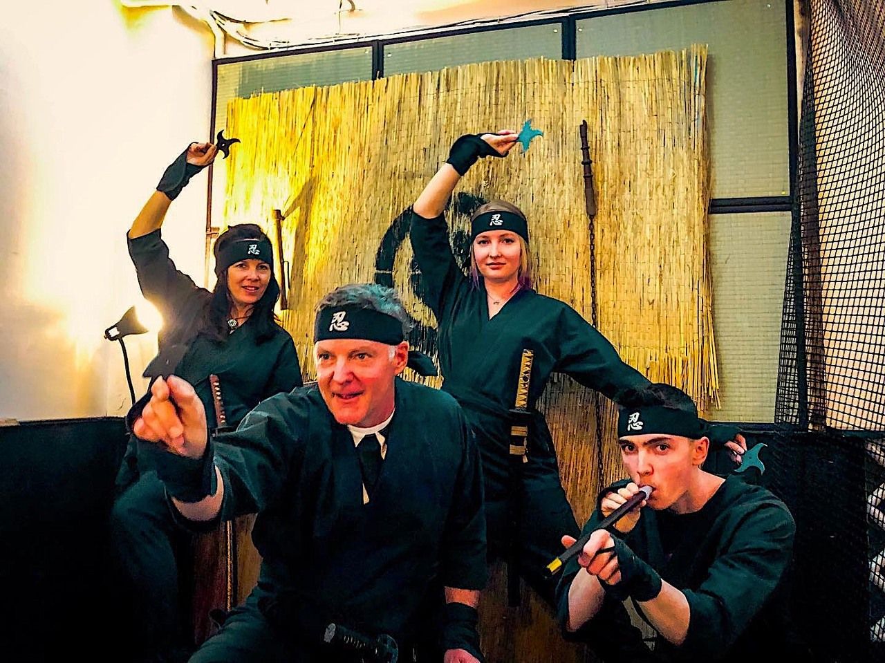 【Kid Rate(under 18yrs old)】Ninja Training+Ninja Costume Rental+One Meal+One Drink　N2