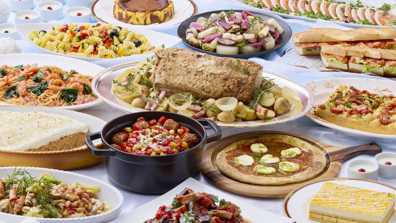 【ネット予約不可 / 電話予約のみ】イタリア「オステリア」風カジュアルランチブッフェ