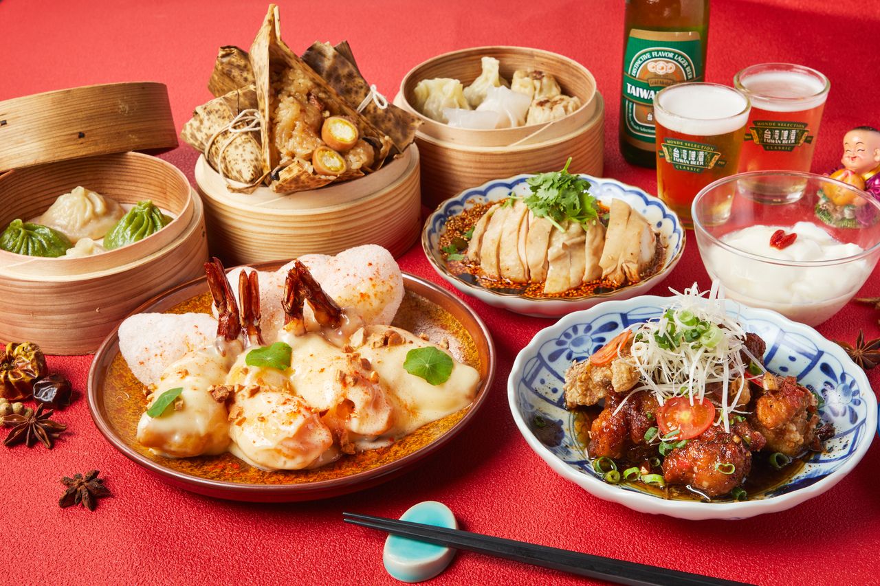 From January 16th (for 3 people or more) 4,000 yen course with all-you-can-drink, featuring dim sum tasting, fried chicken, and Sichuan mapo tofu
