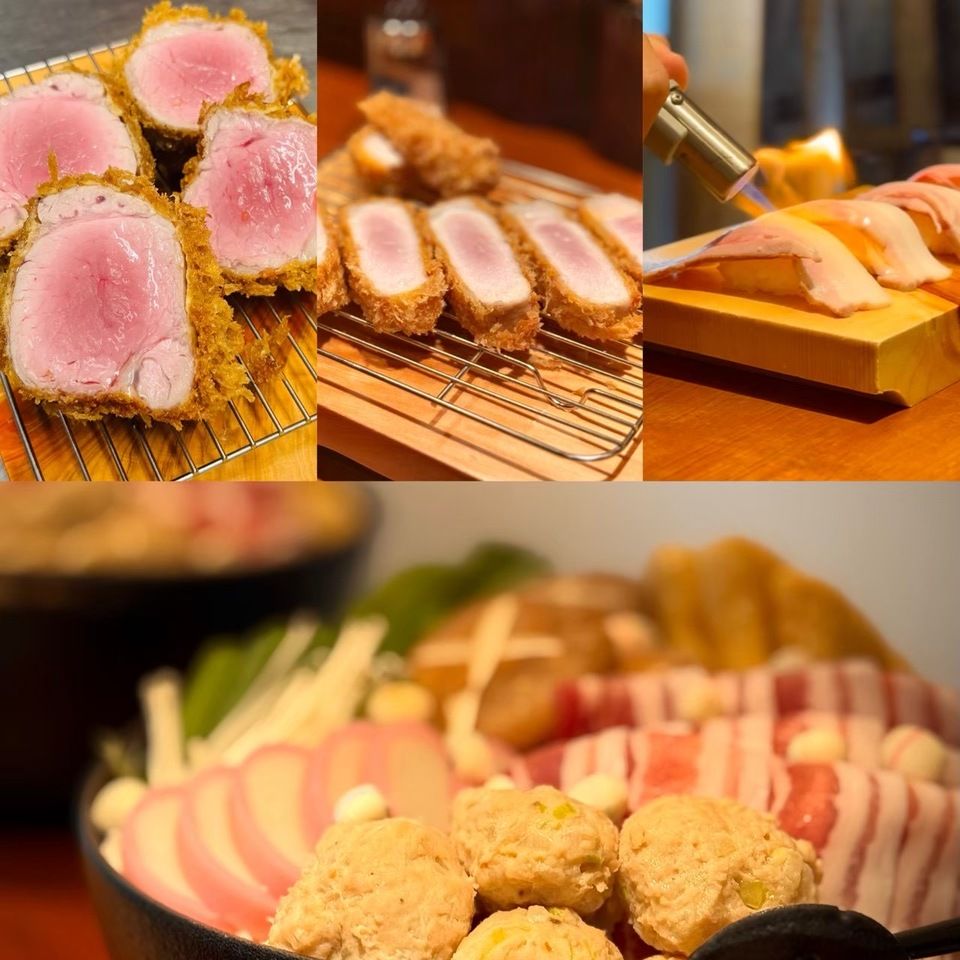 Menù kaiseki da dieci portate con cotoletta di maiale e chanko nabe (prenotazione obbligatoria)