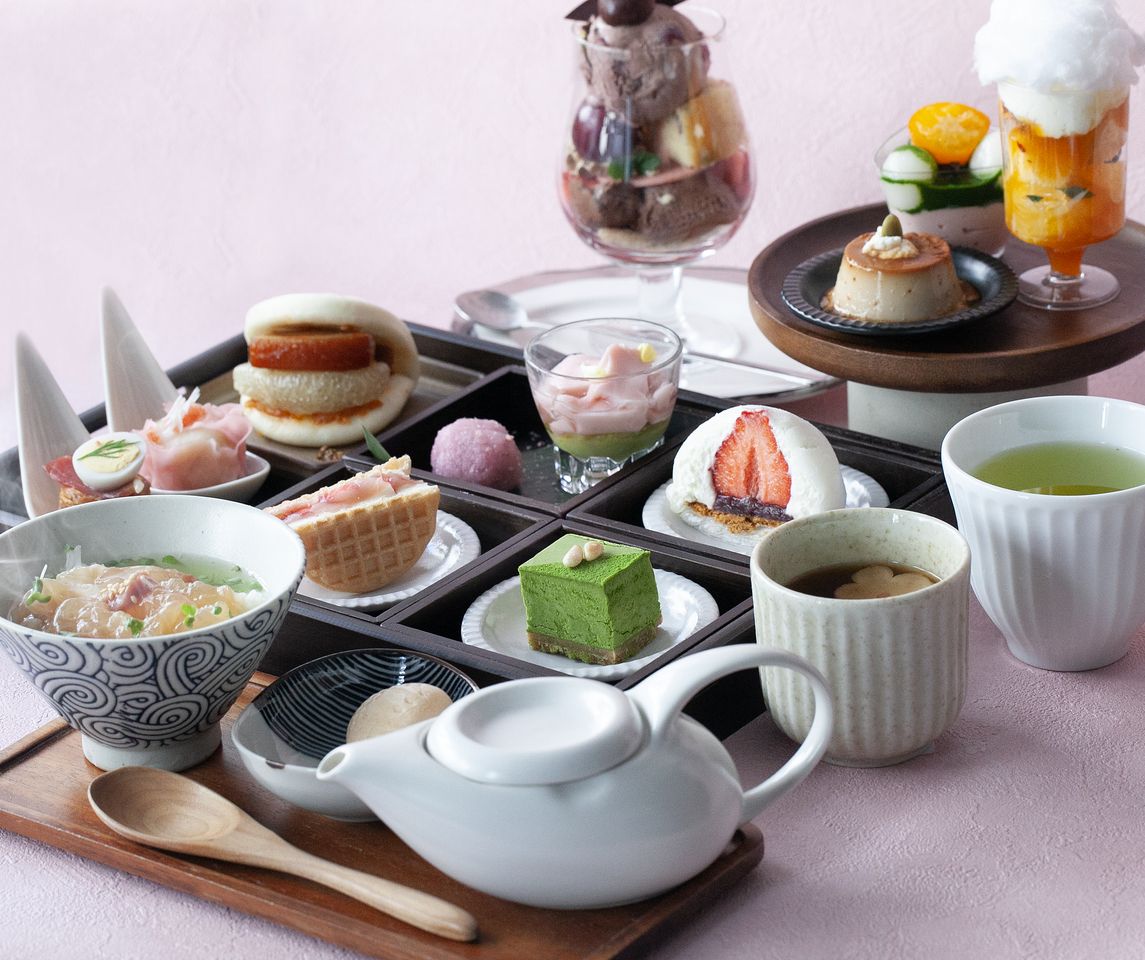 Spring Afternoon Tea — Matcha & Seasonal Japanese Sweets Course　12:00 PM〜
