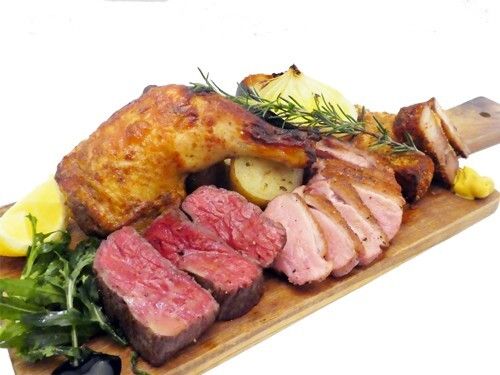 Meat Lover’s Course — A Generous Meat Platter