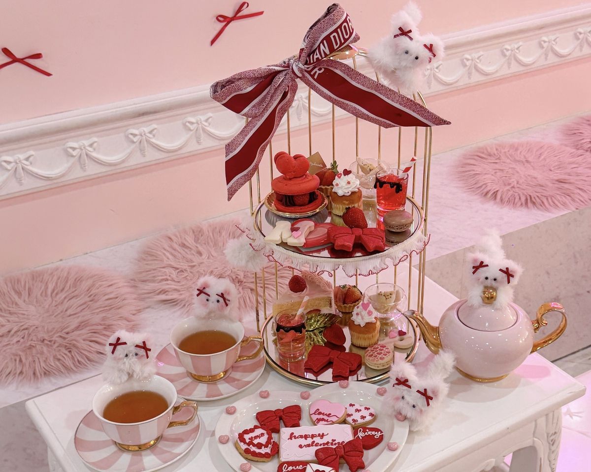 Valentine Kitty Afternoontea ~カスタムアフタヌーンティー~