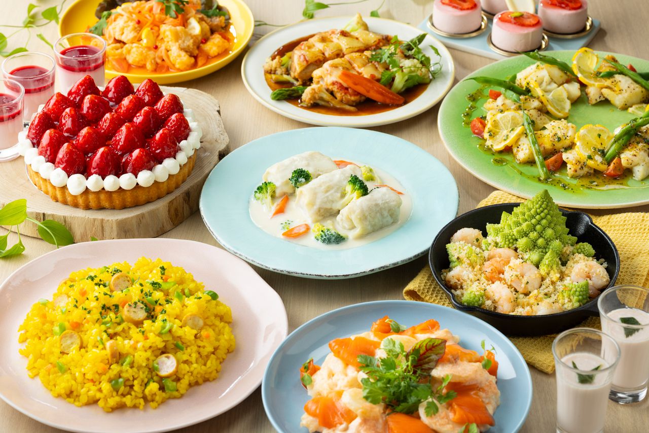 2.3月/平日ランチビュッフェ　「スプリングハーモニー」　※9０分制