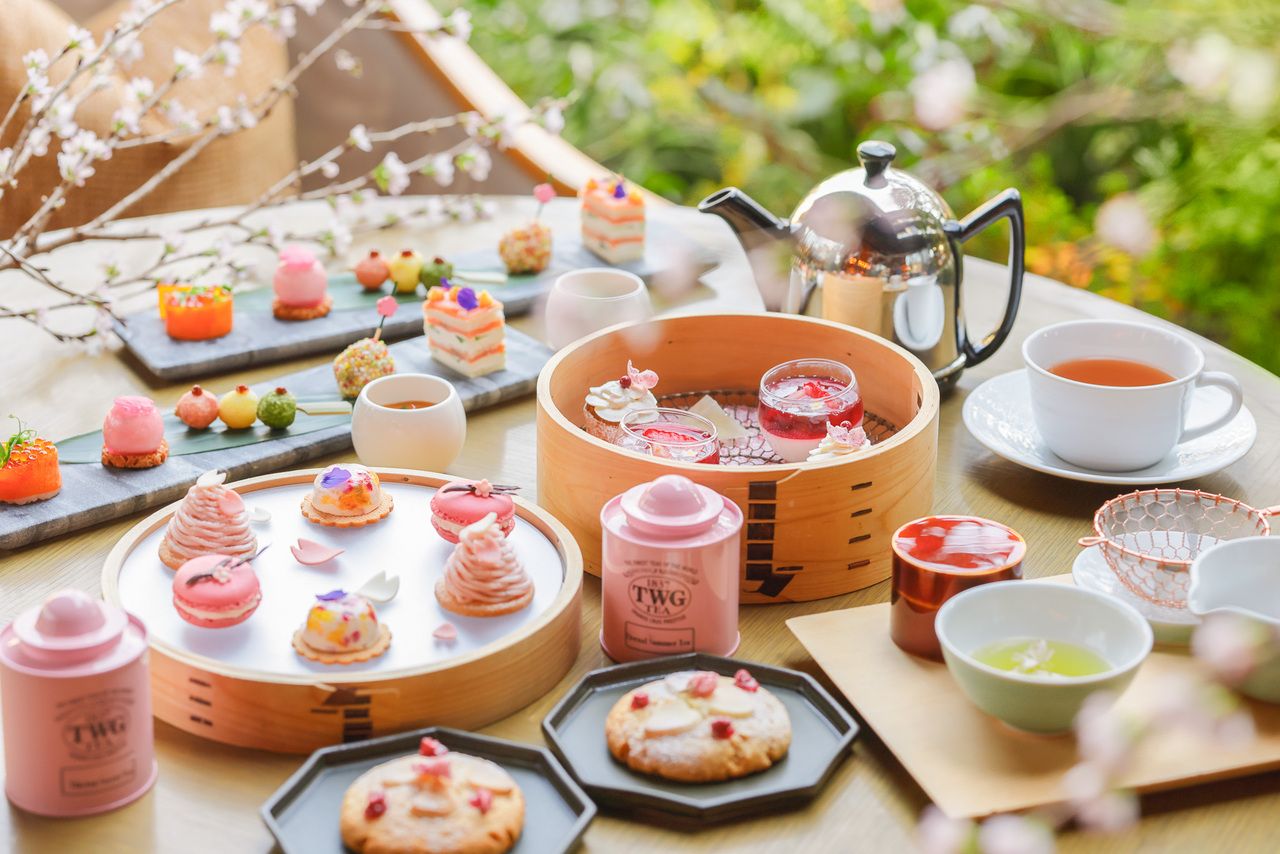 SAKURAアフタヌーンティー 【THE GARDEN BAR】