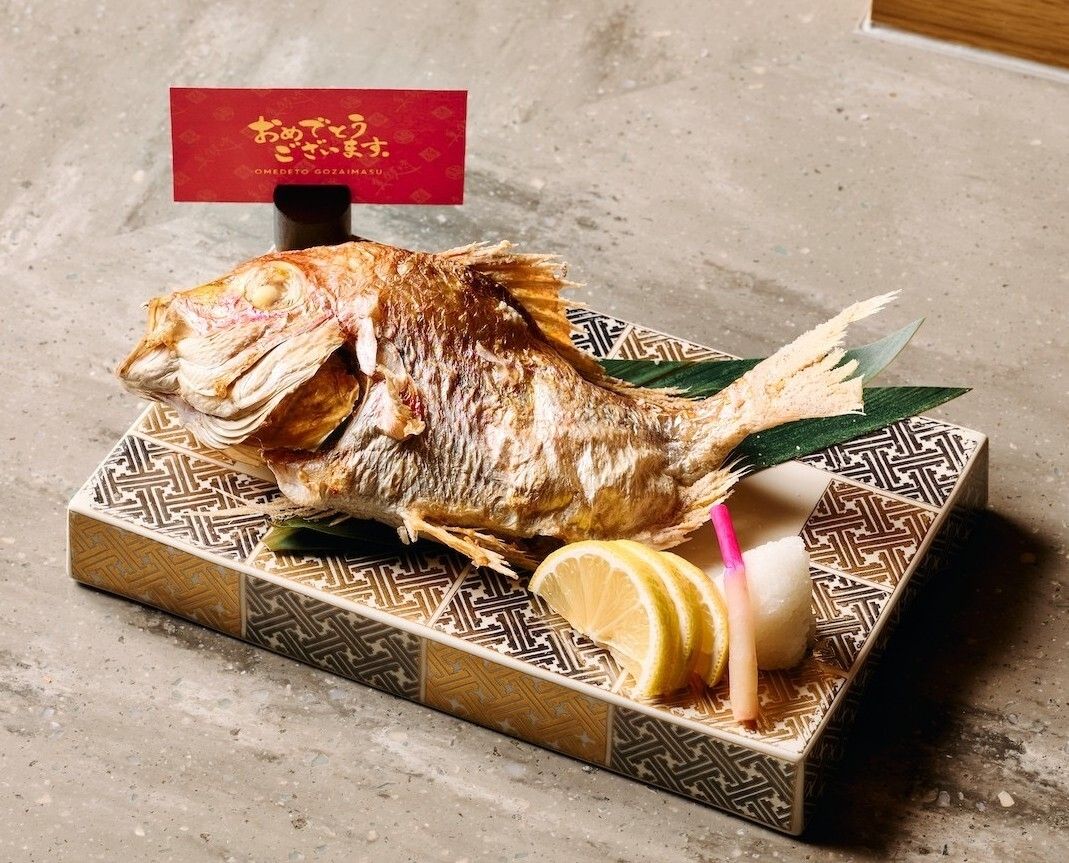 Seasonal luxury meal（With celebratory sea bream）