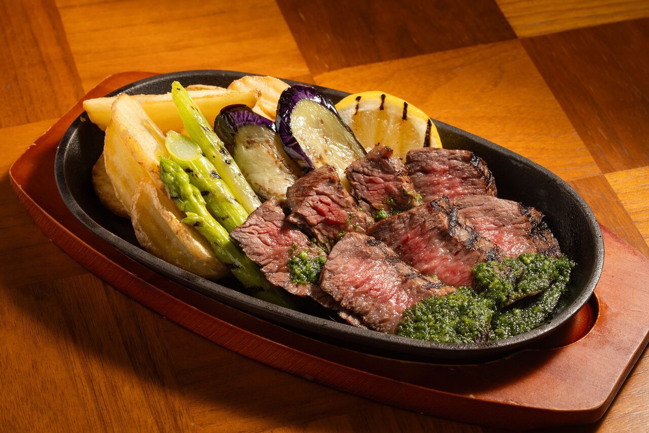 【LUNCH】 OMI WAGYU STEAK LUNCH　Omi beef steak lunch
