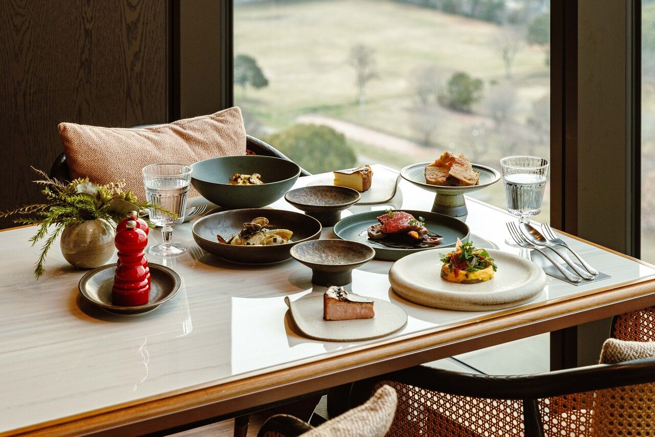 【ランチ窓側確約】乾杯シャンパン付プリフィックス5品コース