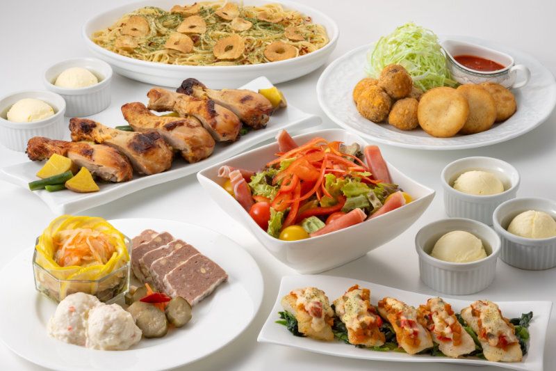 Oasis Party [Light Plan, Western Table Serving]