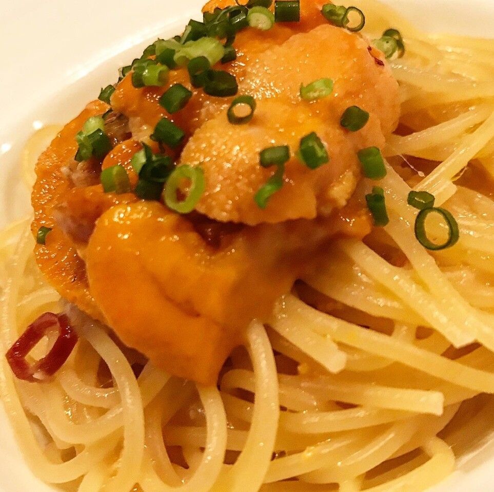 生うにのペペロンチーノ確約！【ごちそうランチコース】